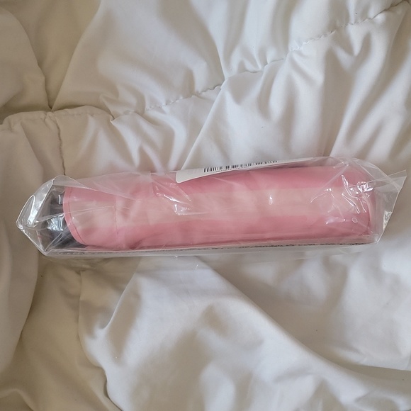 VICTORIA'S SECRET Iconic Stripe Rain Pink Umbrella - Picture 4 of 4